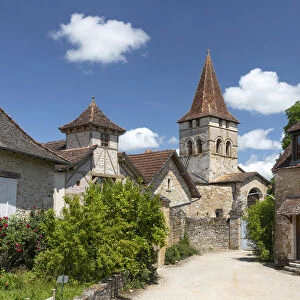 France, Lot, Carennac, labelled Les Plus Beaux Villages de France