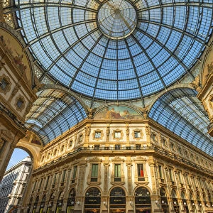 Galleries Vittorio Emanuele II, Milan, Lombardy, Italy