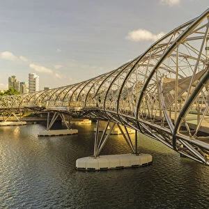 Helix Bridge, Singapore City, Singapore