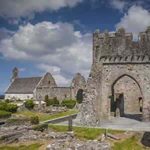Ireland, County Kerry, Ardfert, Ardfert Cathedral, 13th century