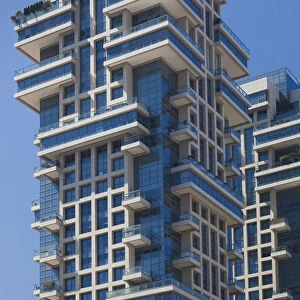 Israel, Tel Aviv, Tzameret Towers, also known as The Akirov Towers, contain most expensive