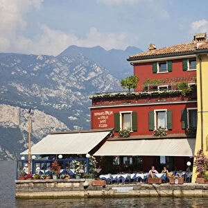 Italy, Veneto, Lake Garda, Malcesine