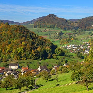 Jura landscape near Reigoldswil, Basel-Country, Switzerland