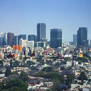 Mexico, Mexico City, Polanco District, Skyline, Neighborhood