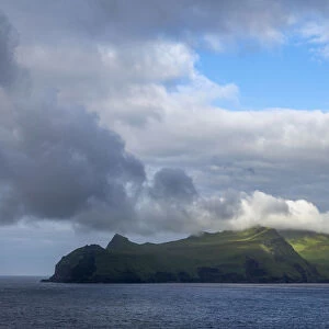 Mykines, Faroe Islands. View from the coast
