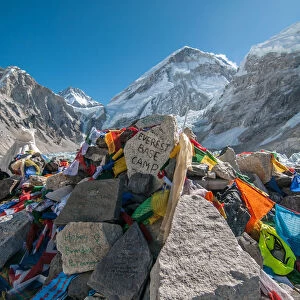 Nepal, Himalaya region, Khumbu, Sagarmatha National Park, Everest Base Camp (5. 364 m)