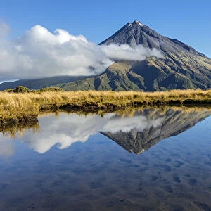 New Zealand, North Island, Mount Taranaki National Park, Mount Taranaki