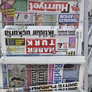 Newspapers, Istanbul, Turkey