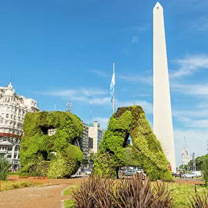 Obelisco de Buenos Aires (Obelisk of Buenos Aires), Plaza de la Republica, Buenos Aires, Argentina