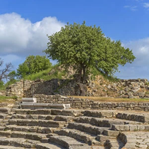Odeon, ruins of ancient Troy, Canakkale Province, Turkey