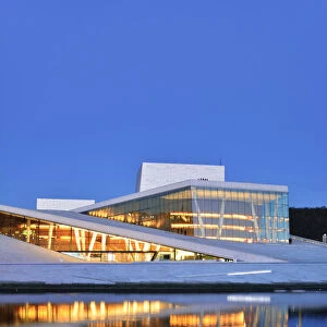 The Opera House, Norwegian National Opera and Ballet, by Snohetta architects in Bjorvika