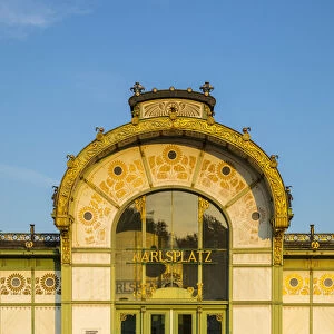 Otto Wagner Pavillion, Karlsplatz, Vienna, Austria