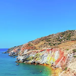 Paliochori beach, Milos Island, Cyclades Islands, Greece