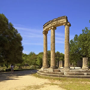 The Philippeion, Olympia, Arcadia, The Peloponnese, Greece, Southern Europe
