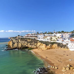 Praia de Carvoeiro, Carvoeiro, Lagoa, Algarve, Portugal
