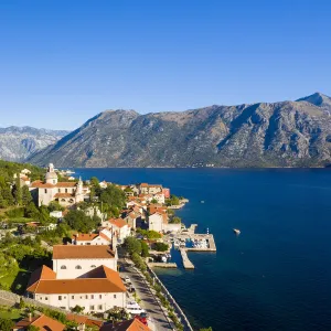 Aerial Photography Metal Print Collection: Montenegro