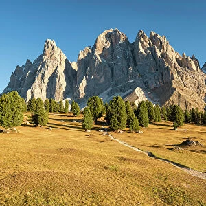 Puez Odle Range, Val di Funes, South Tyrol, Dolomites, Italy