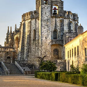 Round Templar church of the Convent of the Order of Christ, Tomar, Centro, Portugal