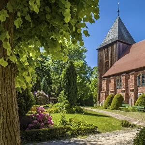 Seaman`s Church in Prerow, Mecklenburg-Western Pomerania, Northern Germany, Germany