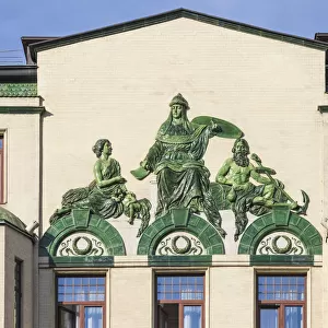 Serbia, Belgrade, Moscow hotel - an Art nouveau icon