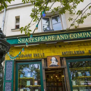 Shakespeare and Company bookshop, Paris, France