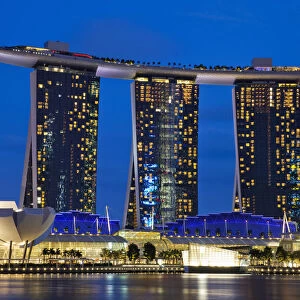 Singapore, Marina Bay Sands Hotel and Casino