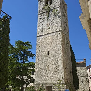 Steeple, Old Town of Bale, Istria, Croatia