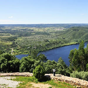 The Tagus river in Alentejo. Portugal