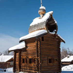 Taltsy a traditional village near by Irkutsk, Irkutsk region, Siberia, Russia
