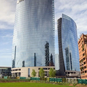 Unicredit Tower, Porta Nuova business district, Milan, Lombardy, Italy
