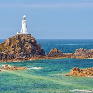 United Kingdom, Channel Islands, Jersey, Corbiere Lighthouse