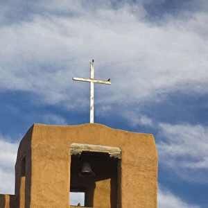 USA, New Mexico, Santa Fe, San Miguel Church (Oldest church structure in USA apprx