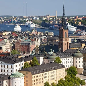 View over Gamla Stan, Stockholm, Sweden