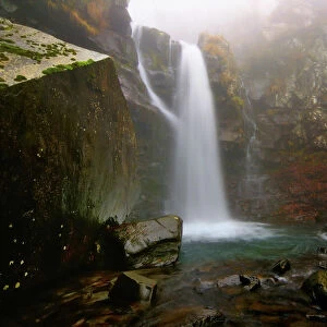 Waterfall of Dardagna, regional park of Corno alle Scale
