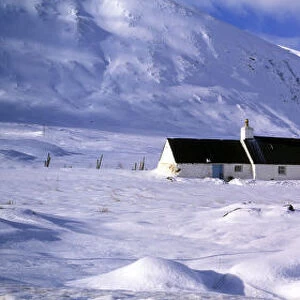 White Corries in Winter, Glen Coe, Highland Region, Scotland