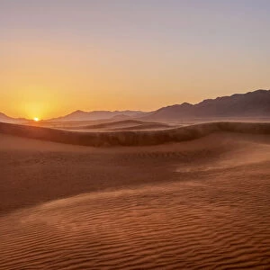 Zagora Desert at sunrise, Draa-Tafilalet Region, Morocco