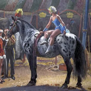 Elsie on Hassan - Laura Knight