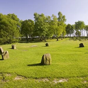 the 9 ladies stone circle camp in Derbyshire