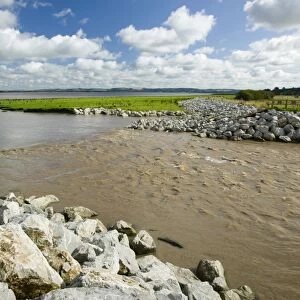The Breach at Alkborough on the Humber Estuary in Eastern England. As sea levels rise around the world many areas of low lying land are at increasing risk of coastal flooding and are getting increasingly expensive to protect. In order to protect