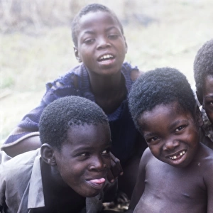 Children in Malawi, Africa. Malawi is one of the poorest countries in the world. The impacts of climate change are affecting poorer countries much more than richer