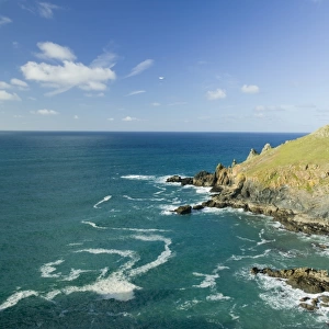 Rumps Point at Pentire Point on the Cornish Coast UK