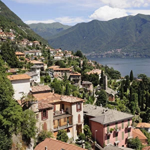 Italy, Lombardy, Lake Como, lake views from Moltrasio