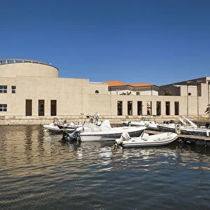 Italy, Sardinia, Olbia, National Archaeology Museum and Museo Del Mare
