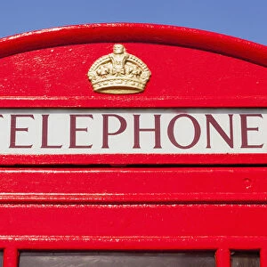 Telephone box, Grand Parade, Eastbourne, East Sussex, England