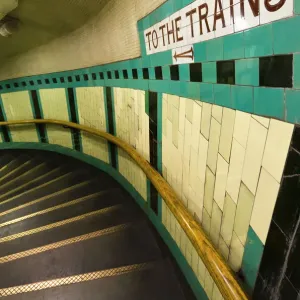 Russell Square Underground Station London Transport Print Russell Square Underground Station London Transport Print