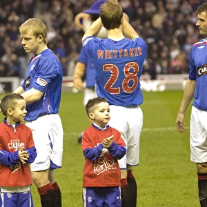 Cash the Rangers Mascot's Exciting Day: A 2-1 Victory over Heart at Ibrox