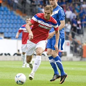 Pre-Season Fixtures Glass Place Mat Collection: Bochum 3-0 Rangers