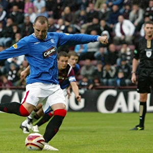 Kris Boyd Scores the Dramatic Penalty: Rangers Victory at Tynecastle (1-2)