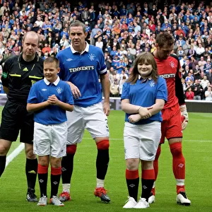 Rangers 2-1 Saint Johnstone: Exciting Victory at Ibrox Stadium - Mascots in Action