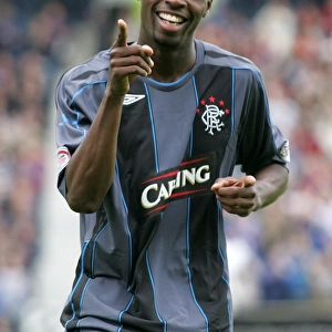 Rangers DaMarcus Beasley Rejoices in 2-1 Clydesdale Bank Premier League Victory over Kilmarnock